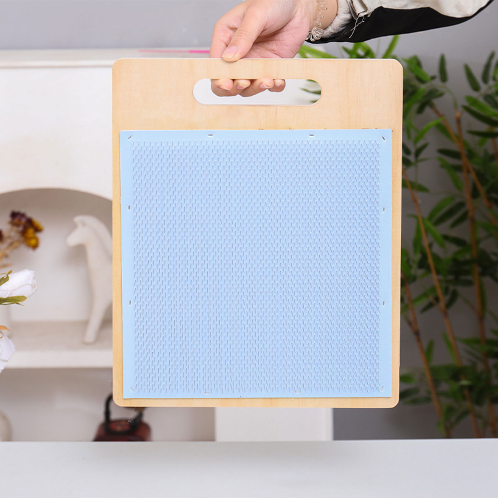 Textile Sewing Support - Tabla de mezcla de lana de