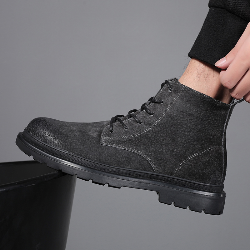Sewing Nylon - Botas de hombre otoño e invierno