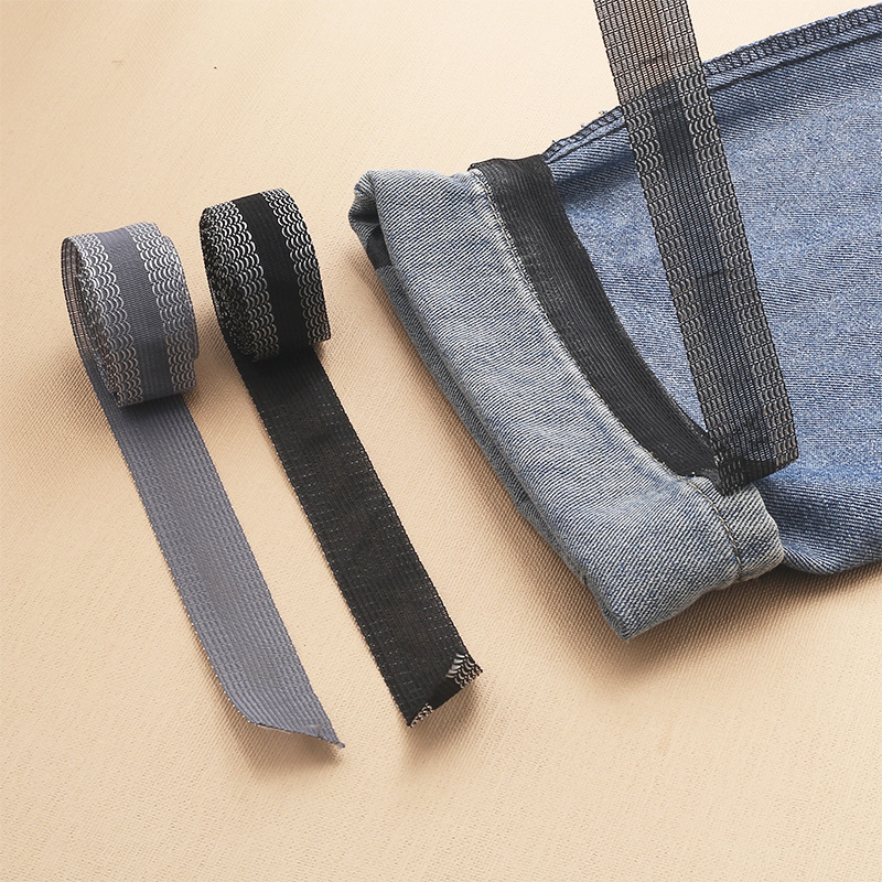 Interfacing Iron On - Cinta autoadhesiva para Borde de pantalones,