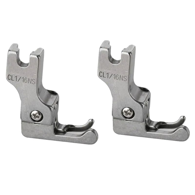 Zipper Foot Presser - AEE8-2Pcs Prensatelas estrecho de guía para