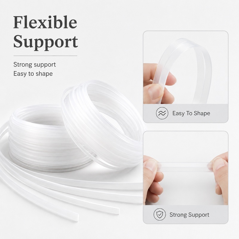 Cinta de Plástico Transparente - Textile Sewing Support reseña y precio