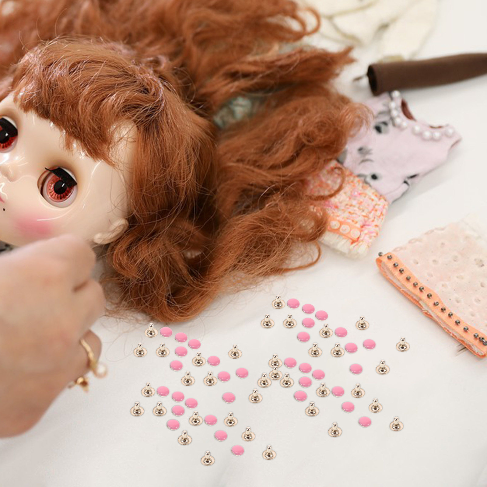 100 Remaches Pequeños Decorati - Sewing Eyelet Fabric reseña y precio