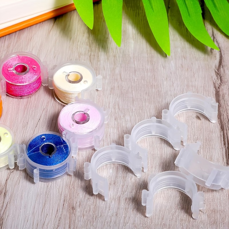 35 clips para bobinas, evitan  - Textile Sewing Machine reseña y precio