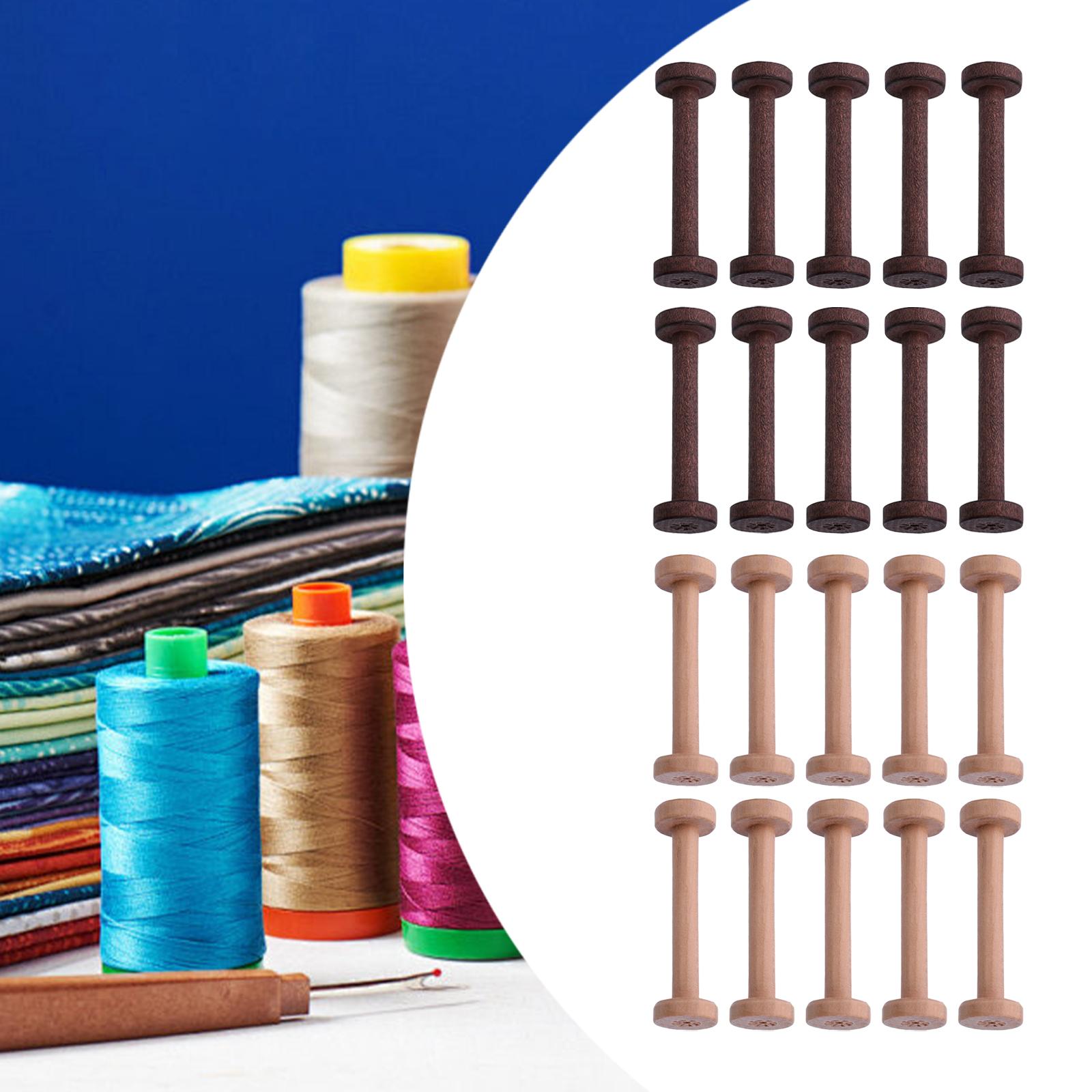 Bobinas de Madera (10 Piezas)  - Thread Bobbins Empty reseña y precio