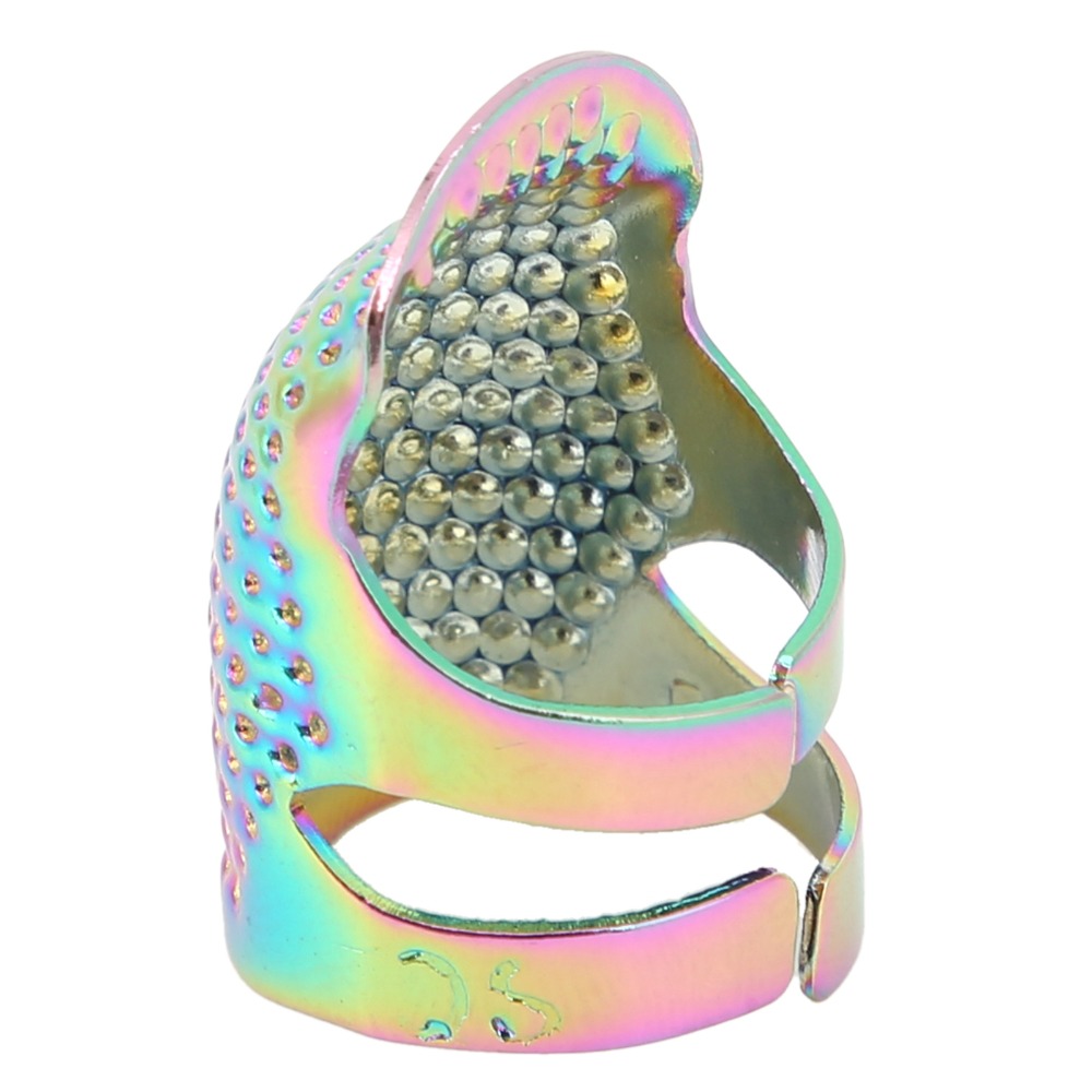 4 protectores de dedos de lató - Sewing Thimble Metal reseña y precio