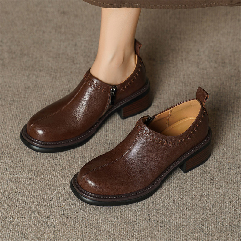 Nuevos zapatos de mujer de cue - Sewing Zipper reseña y precio