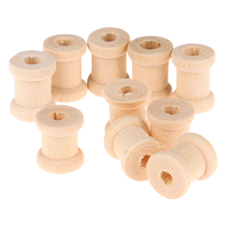 100 Bobinas de Madera Vacías p - Thread Bobbins Empty reseña y precio