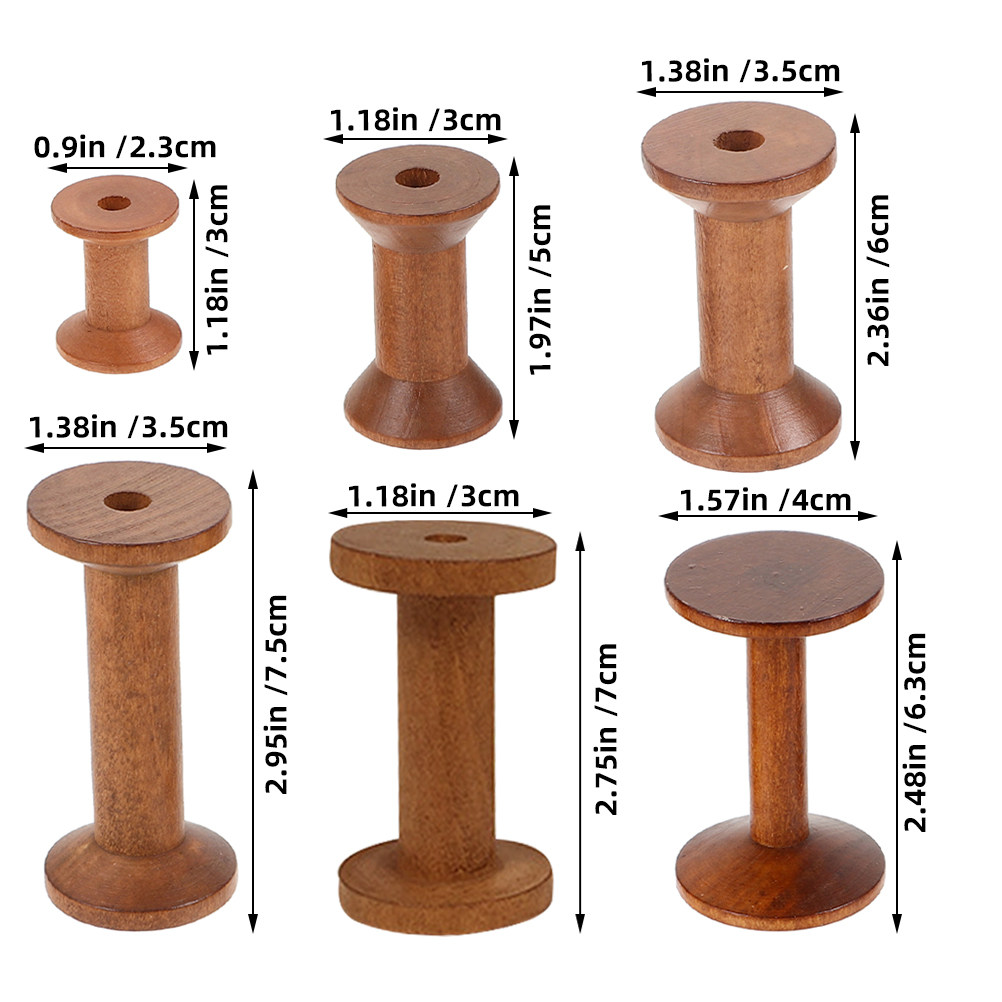 6 Piezas de Bobinas de Hilo de - Thread Bobbins Empty reseña y precio