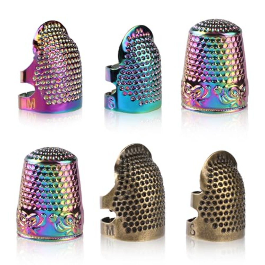 Dedales para Coser a Mano, 6 D - Sewing Thimble Metal reseña y precio