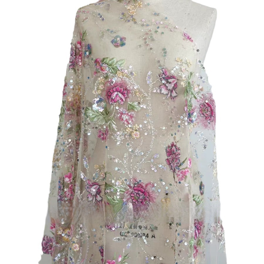 Tela de encaje de lujo con cue - Sewing Textiles reseña y precio