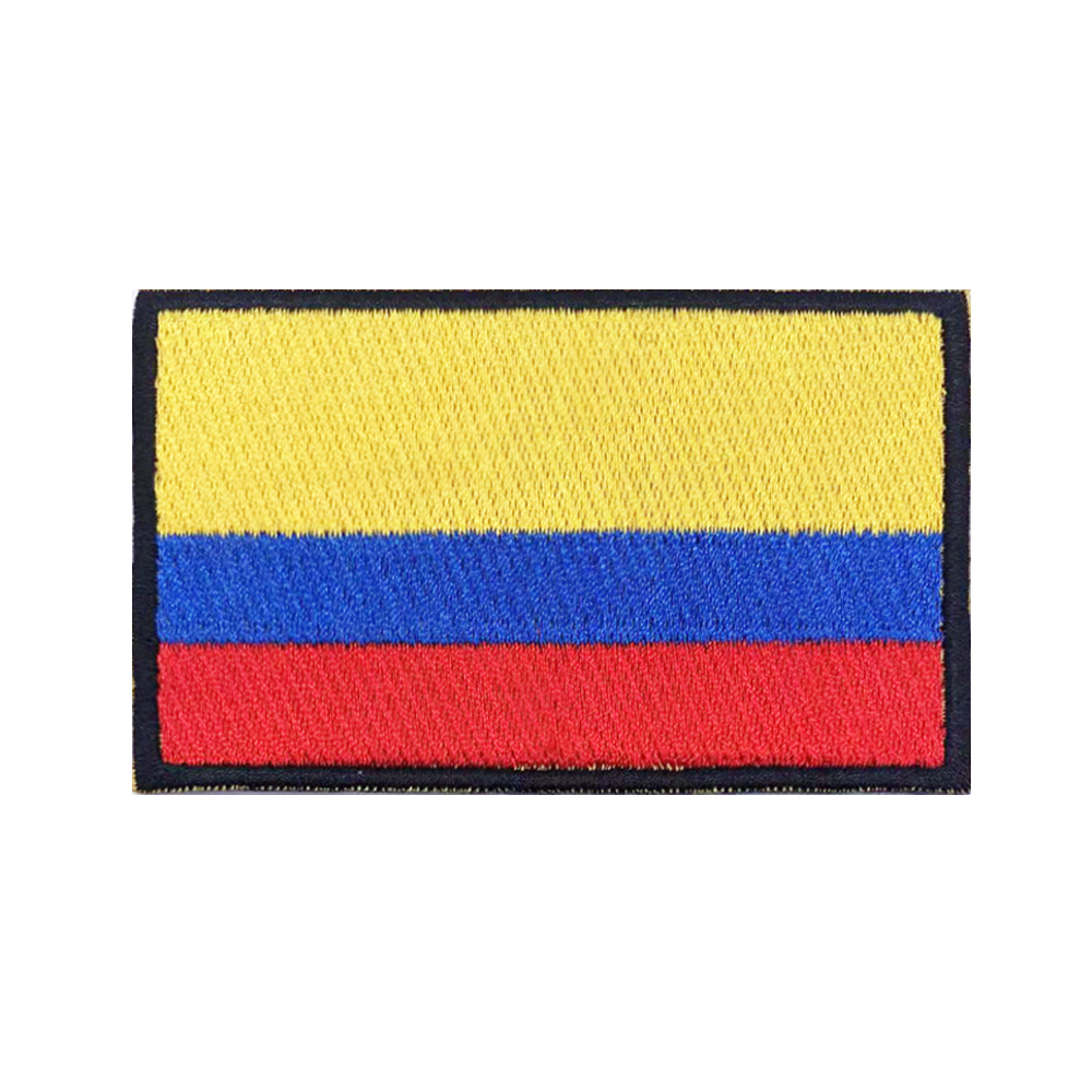 Parches de bandera de Colombia - Velcro Sew On reseña y precio