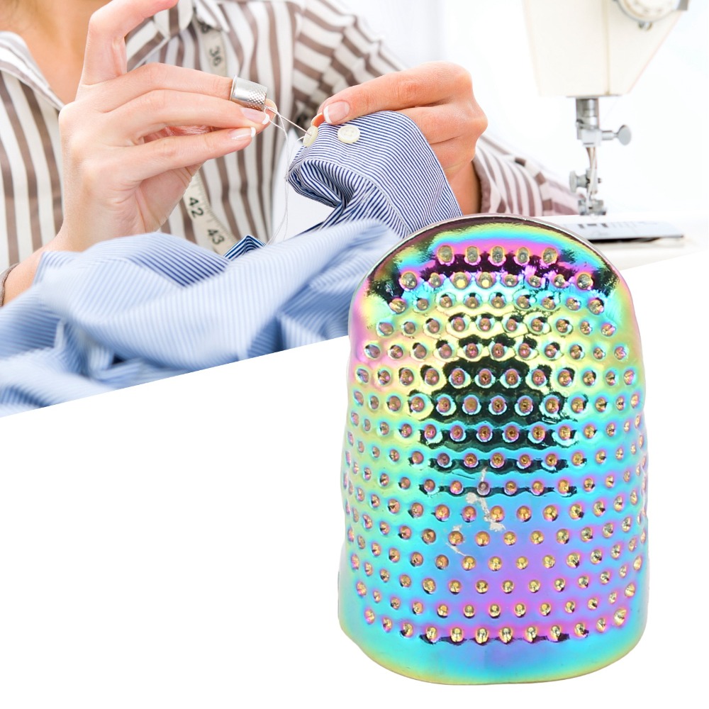 4 protectores de dedos de lató - Sewing Thimble Metal reseña y precio
