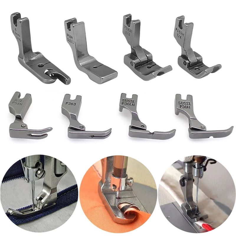 Juego de prensatelas A84E-31 P - Textile Sewing Machine reseña y precio