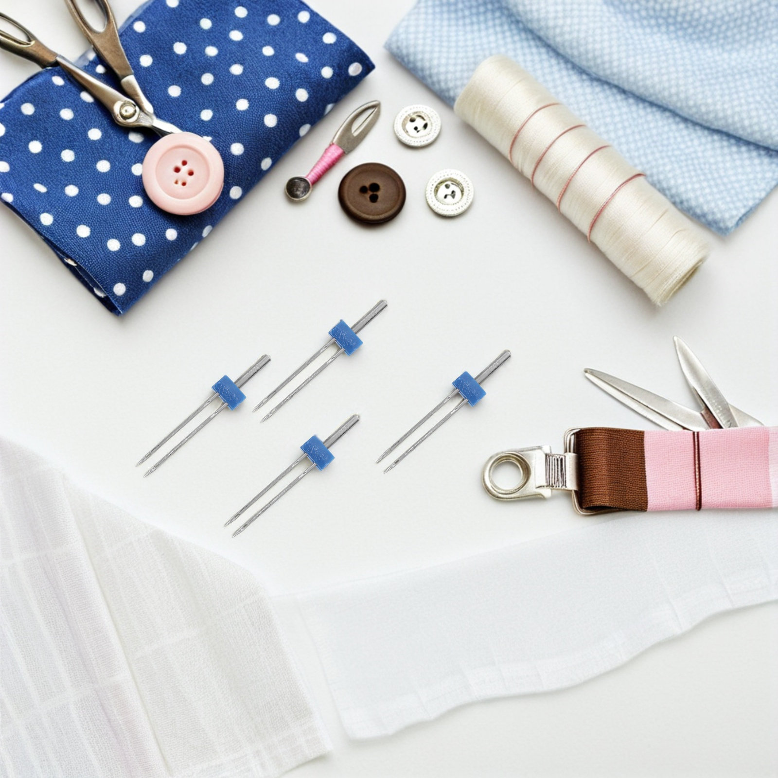 Juego de 4 pares de agujas dob - Sewing Roll reseña y precio