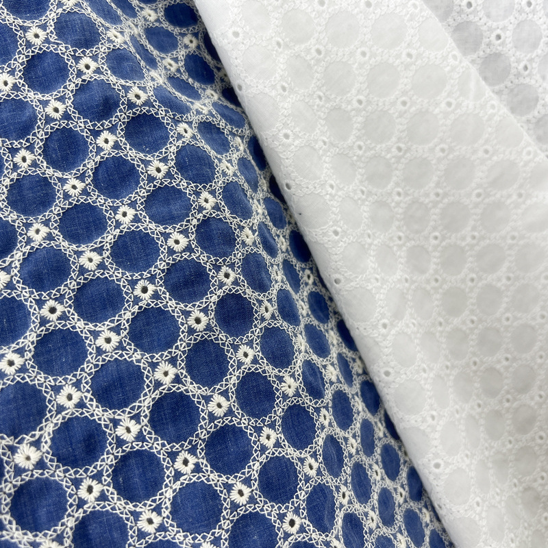 Tela de mezclilla de algodón c - Sewing Eyelet Fabric reseña y precio