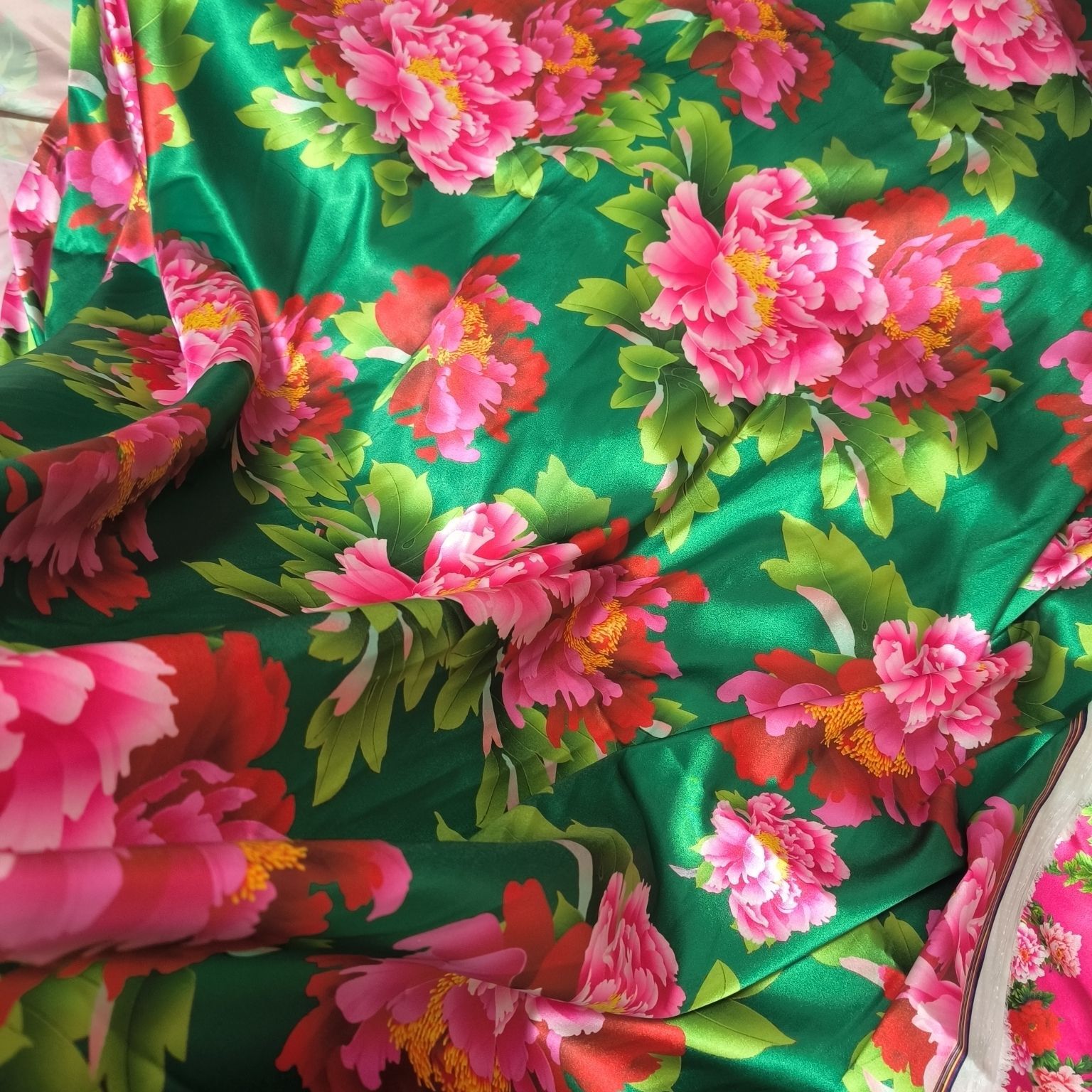 Tela satinada de acetato con e - Sewing Textiles reseña y precio