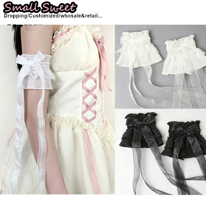 Mangas de encaje con lazo esti - Sewing Textiles reseña y precio